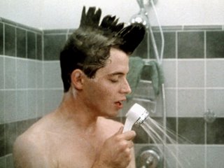 Ferris Bueller in the shower.