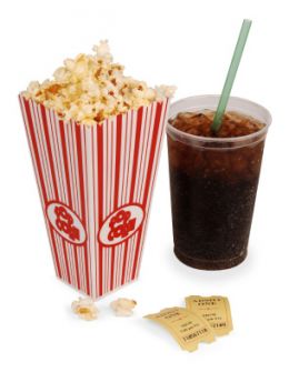 Movie Popcorn and Soda