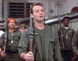 Bill Murray preps the troops.