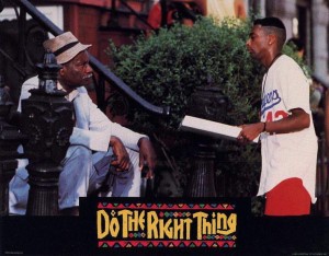 Do The Right Thing (1989) - Ossie Davis and Spike Lee