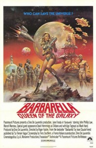 Barbarella movie poster