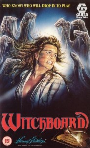 Witchboard VHS cover art