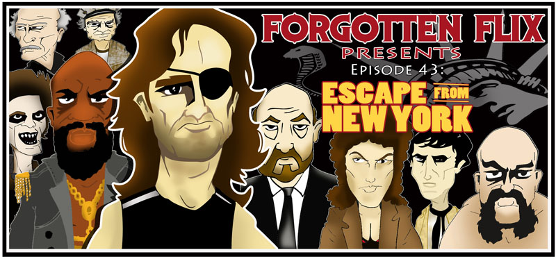 EP43-Escape From New York - banner art courtesy of Kevin Spencer @ inkspatters.com