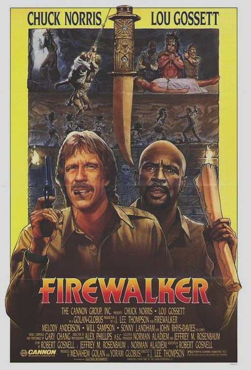 Firewalker (1986) movie poster