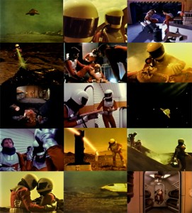 A collage of images from the movie