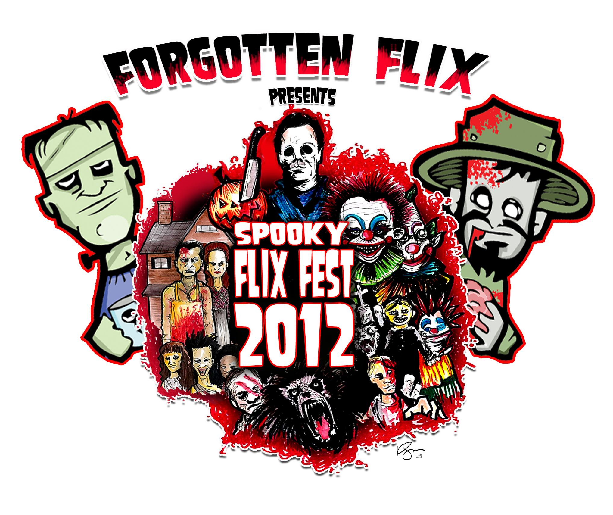 2012 October Spooky Flix Fest logo