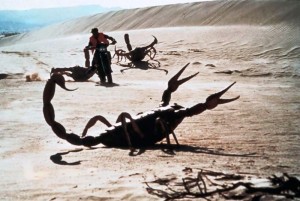 Beware of giant mutated scorpions!