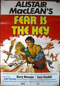 Fear is the key movie poster