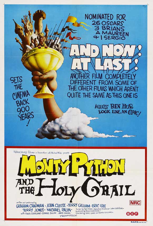 Monty Python and the Holy Grail (1974) Movie Poster